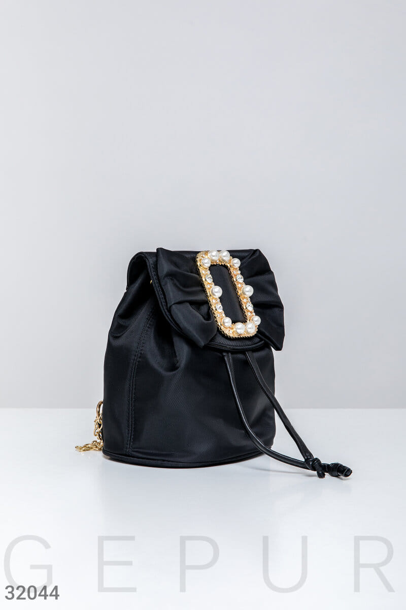 Эффектный маленький рюкзак Leather trend