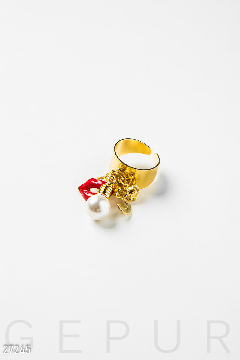 Кольцо с подвесками Dress time