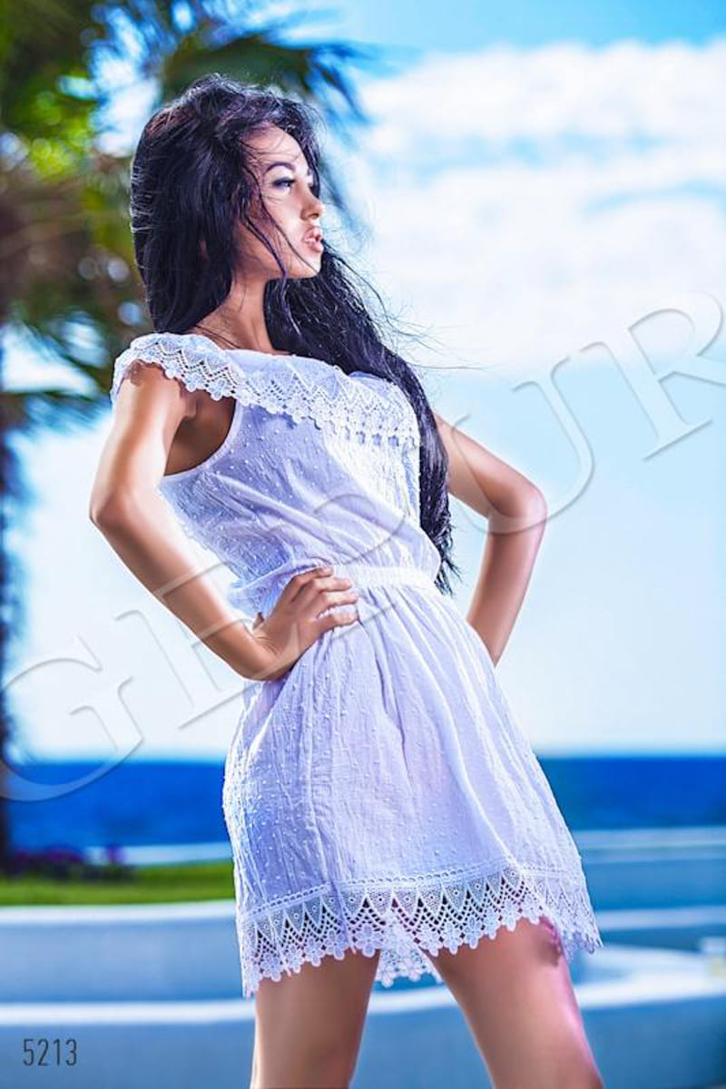 Легкое хлопковое платье