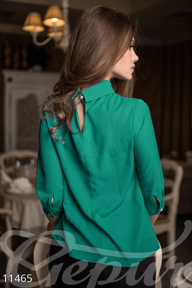 Яркая блуза-рубашка Paris