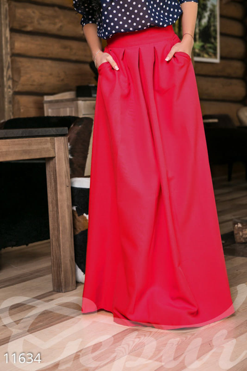 Элегантная юбка-макси In the wood