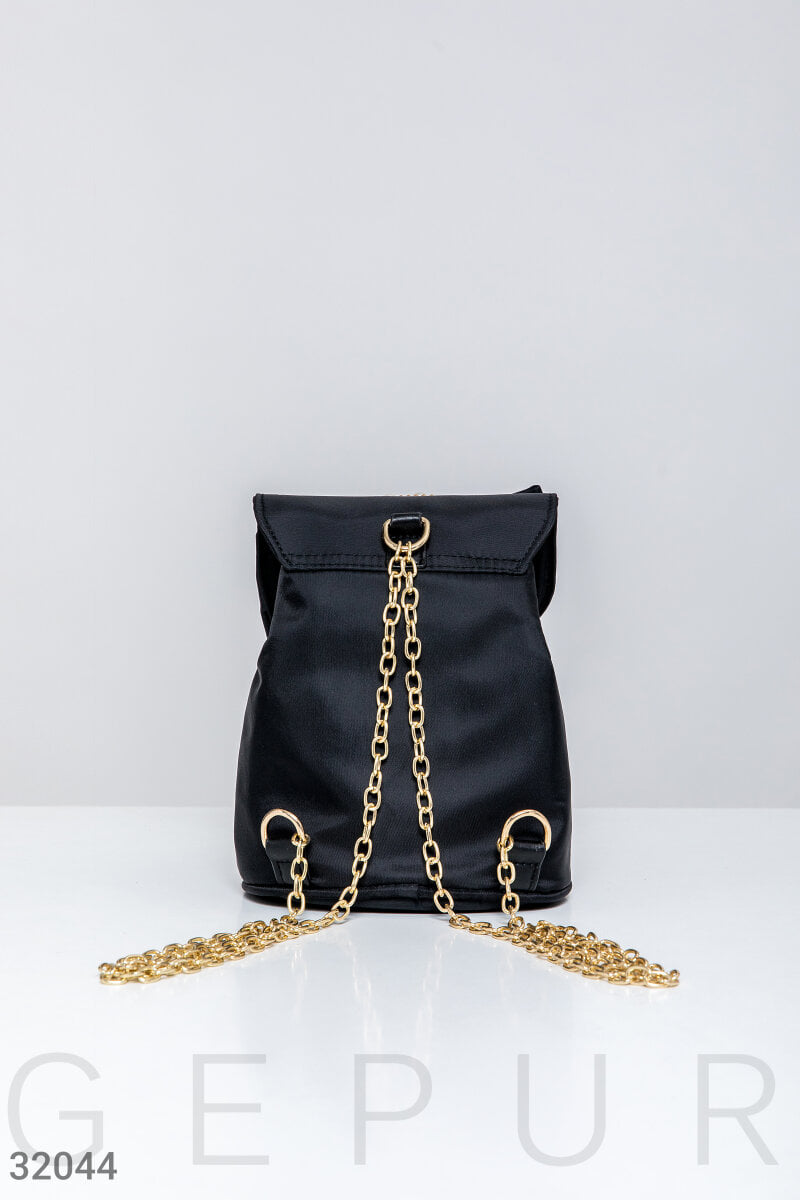 Эффектный маленький рюкзак Leather trend