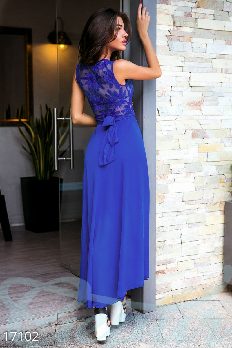 Воздушное вечернее платье Aquamarine