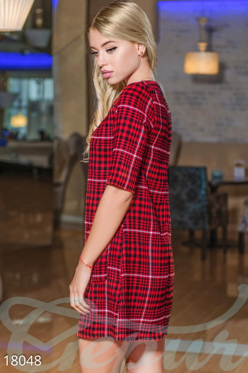 Платье в клетку Simplicity