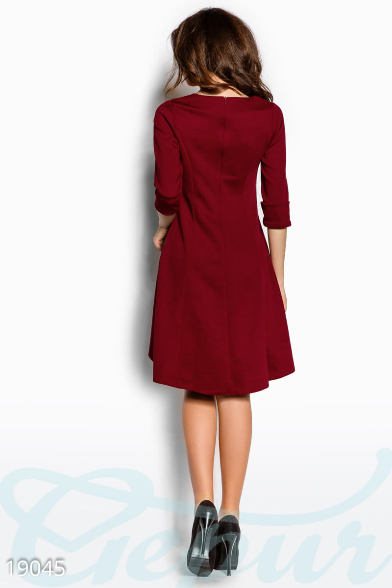 Красивое асимметричное платье New book