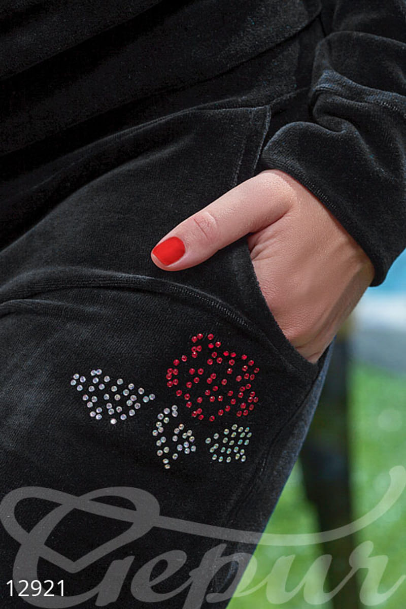 Спортивный велюровый костюм Azure