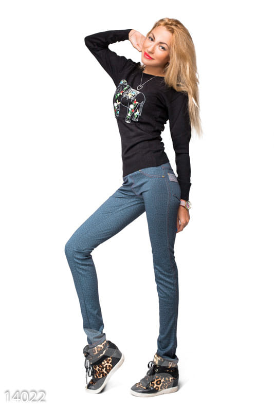 Стильные джеггинсы Lady