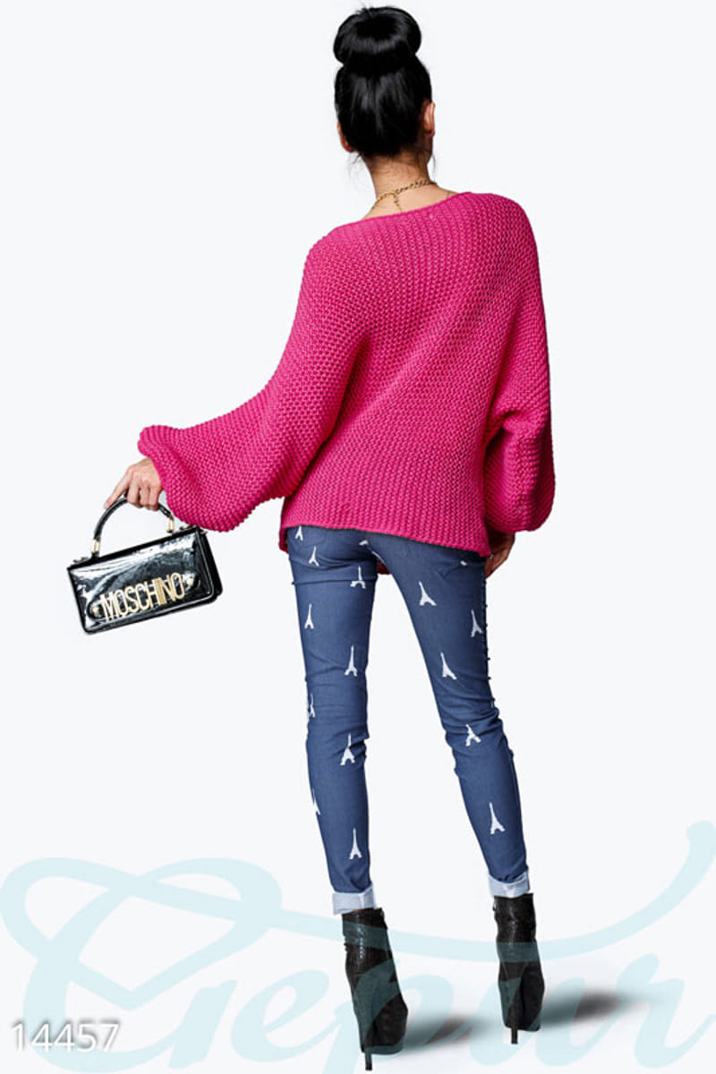 Яркий вязаный джемпер Mystery