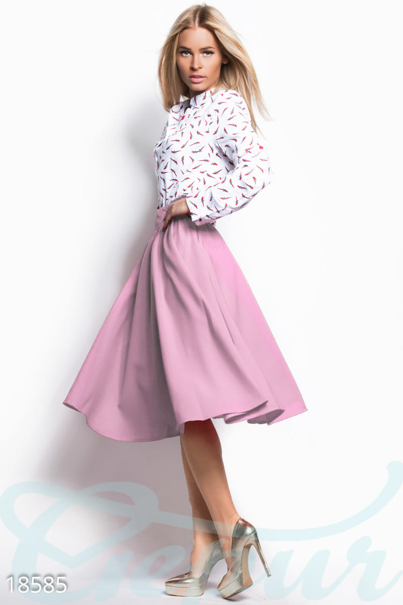 Изящная юбка-клеш Vibe