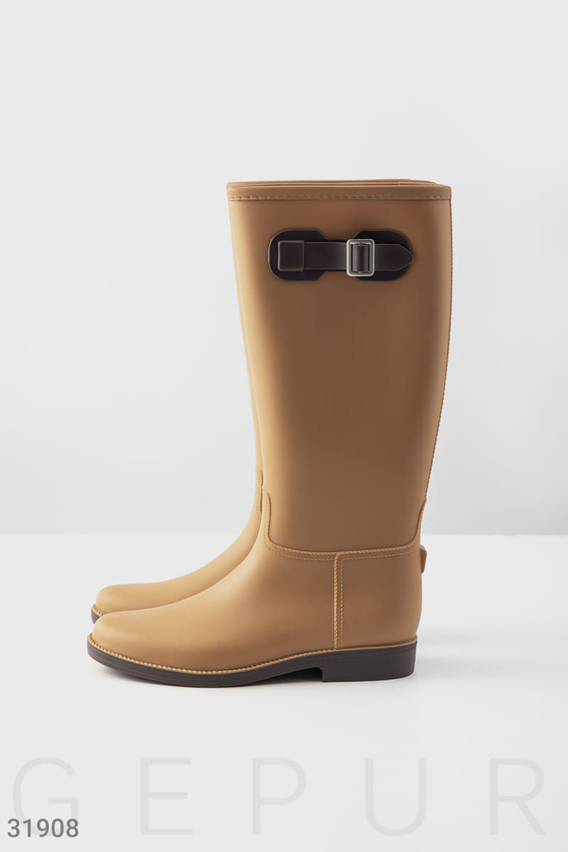 Высокие резиновые сапоги Its raining