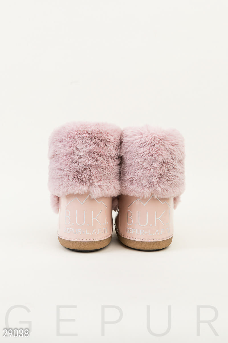 Теплые сапоги-луноходы Premium fur