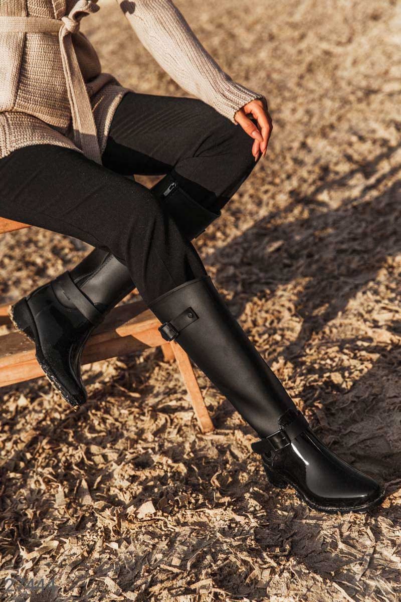 Утепленные резиновые сапоги Its raining