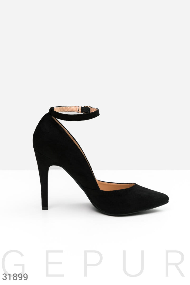 Стильные черные туфли Anna sedokova x gepur