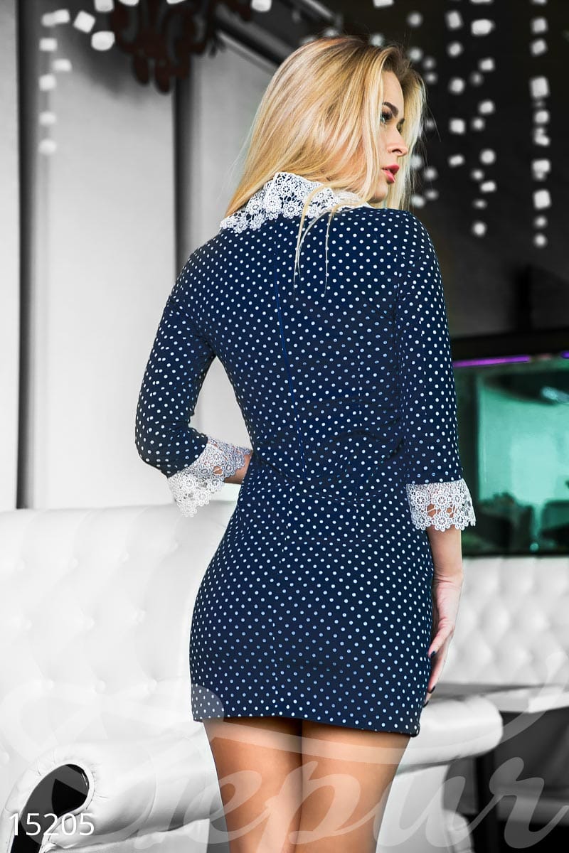 Платье в горошек Bright