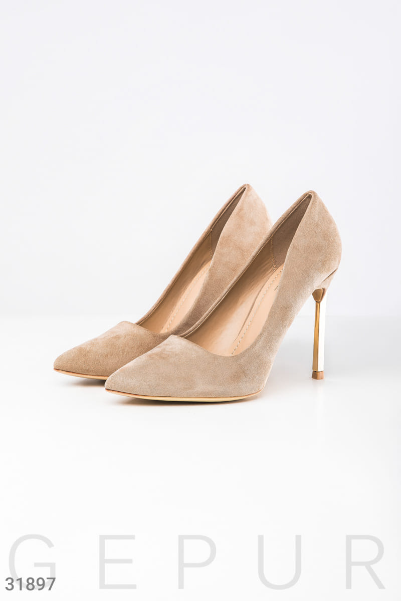 Замшевые базовые туфли Anna sedokova x gepur