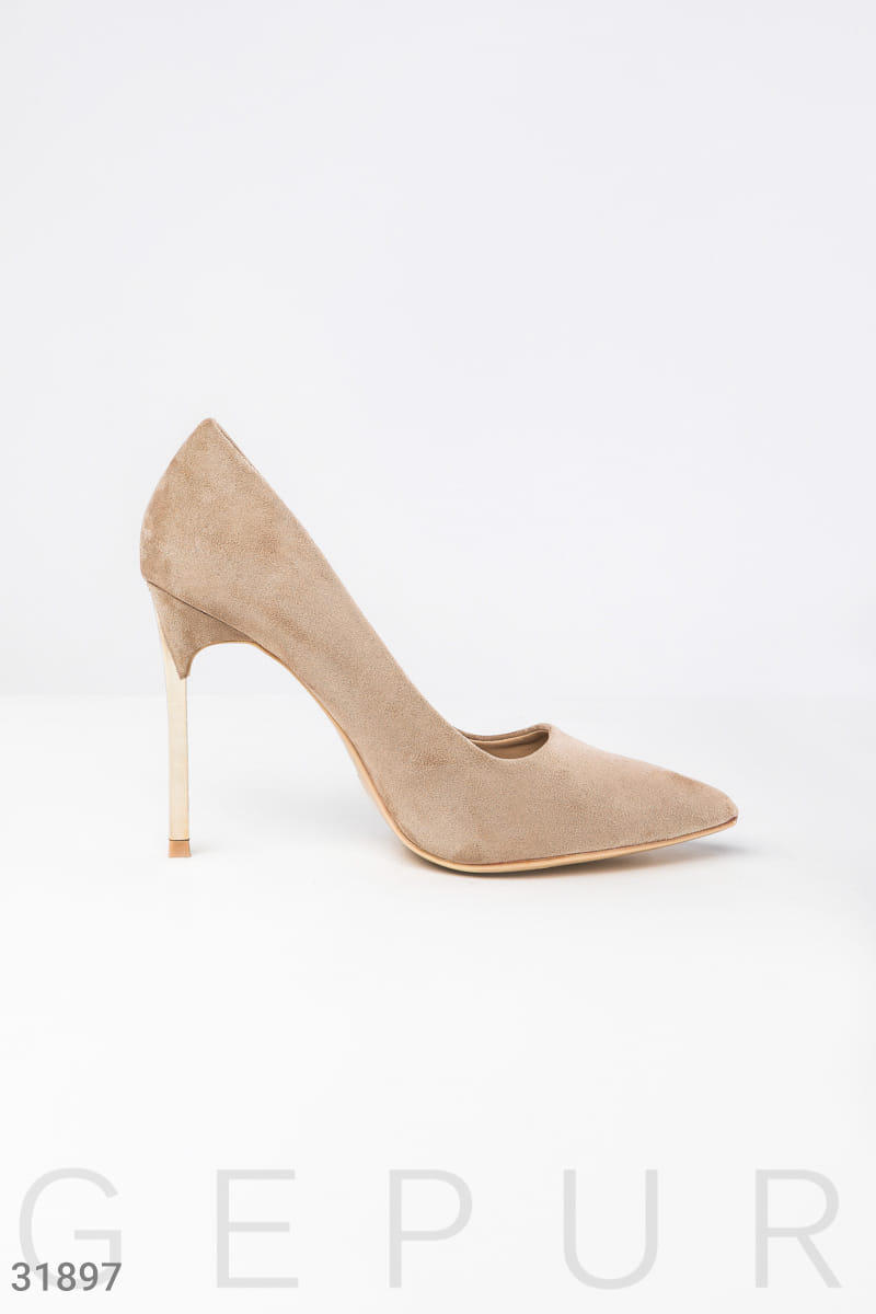 Замшевые базовые туфли Anna sedokova x gepur