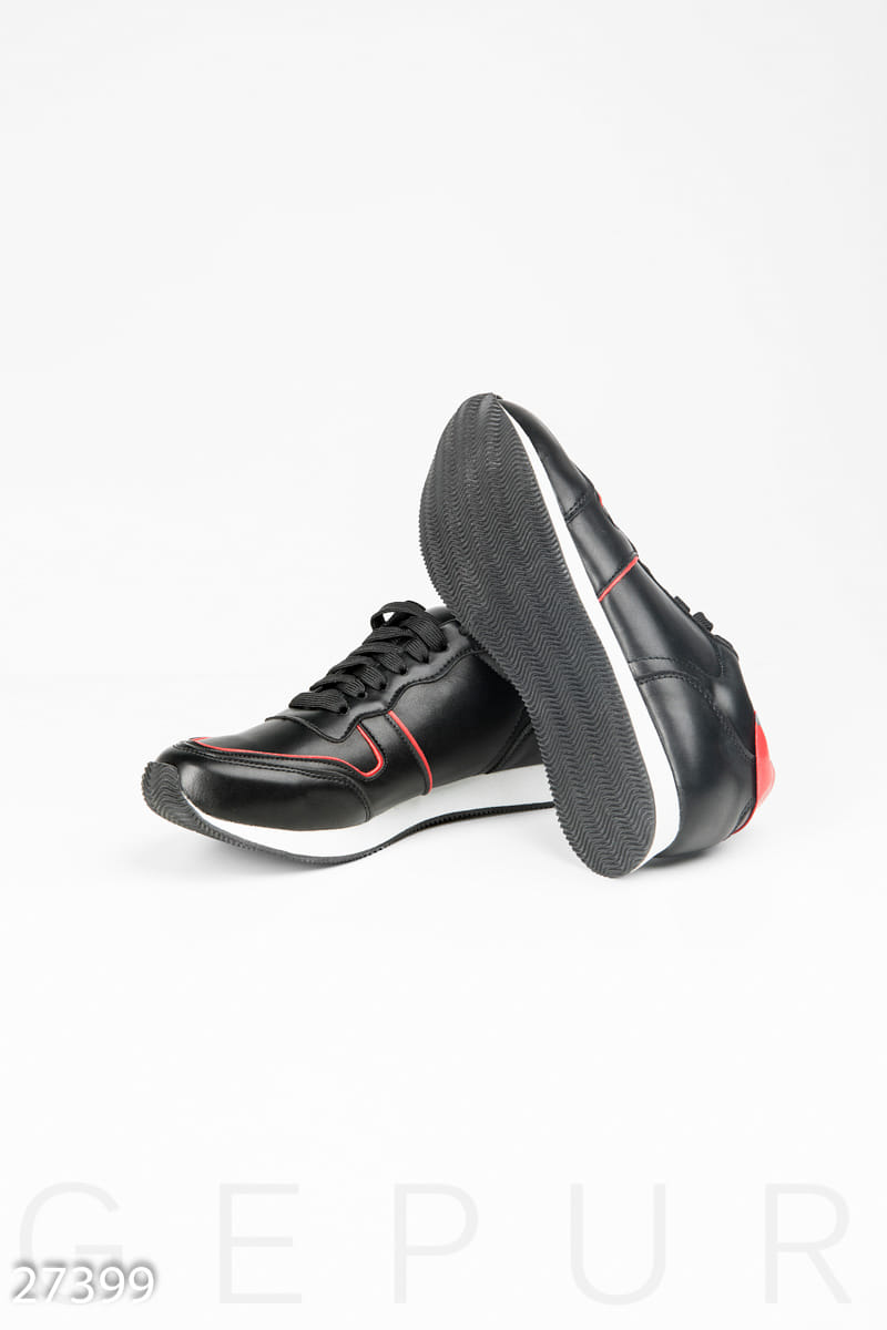 Спортивные кожаные кроссовки Balenciaga