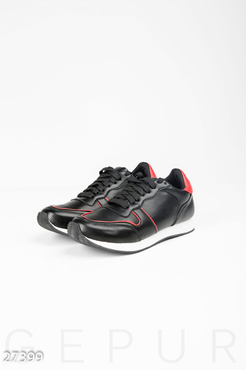 Спортивные кожаные кроссовки Balenciaga