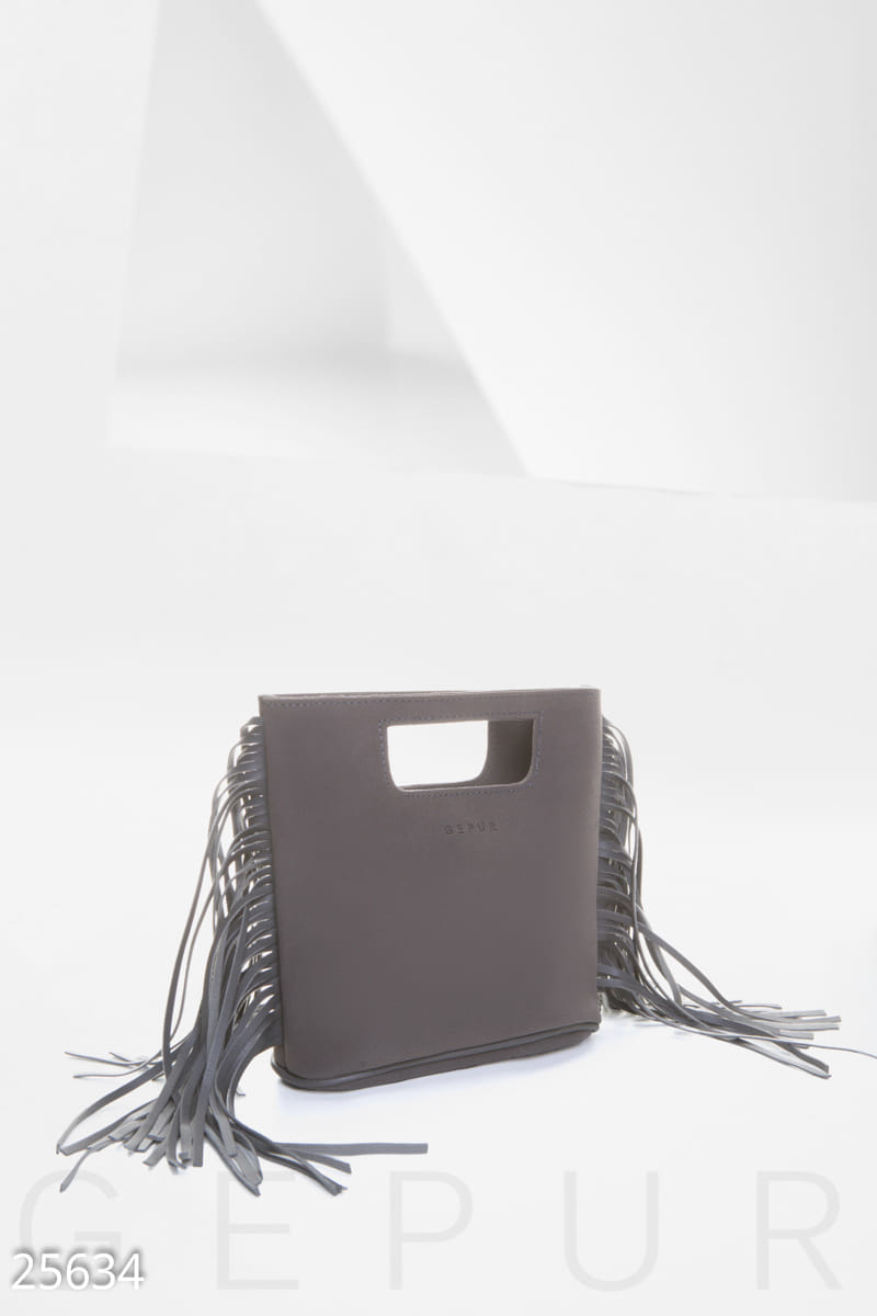 Замшевая сумка-мини Rock it