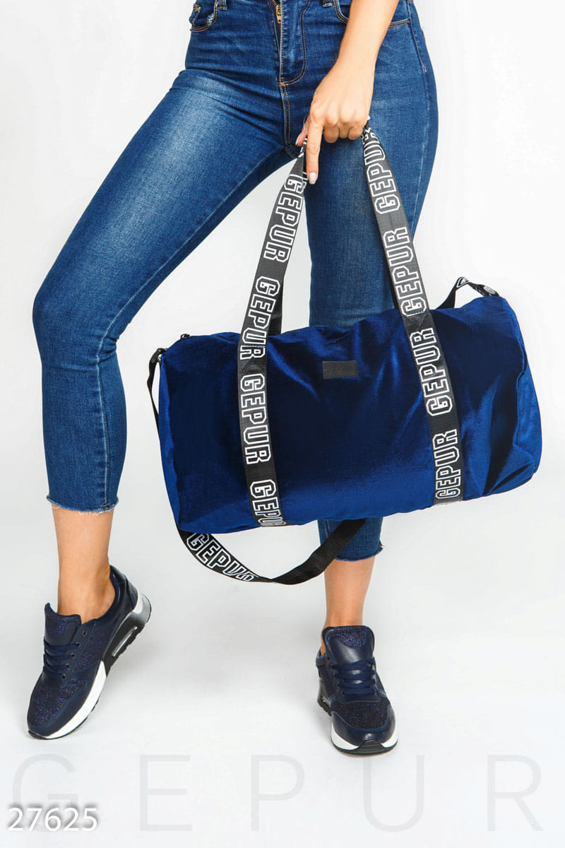 Бархатная спортивная сумка Gpr sweet wear