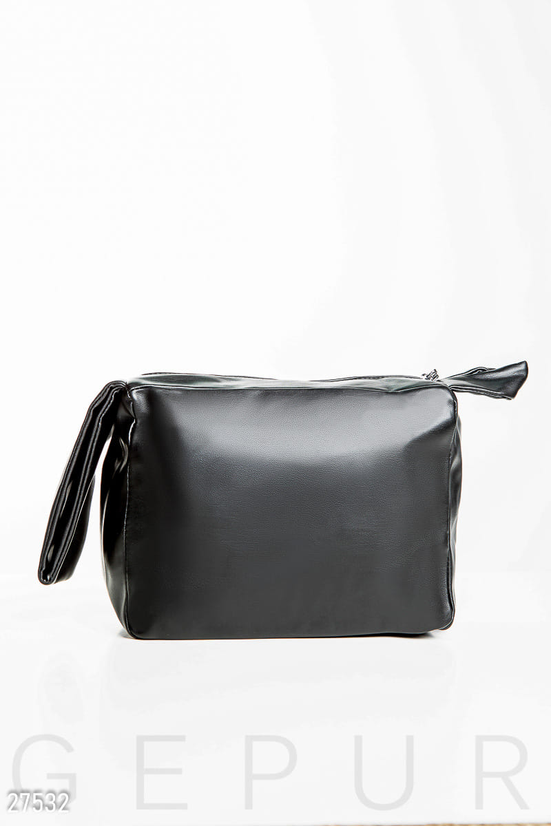 Кожаная сумка-барсетка Dress time