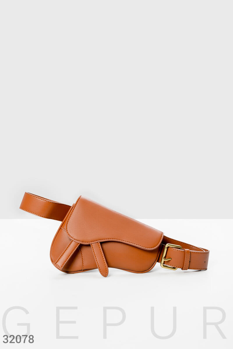 Стильная поясная сумка Warm favourites