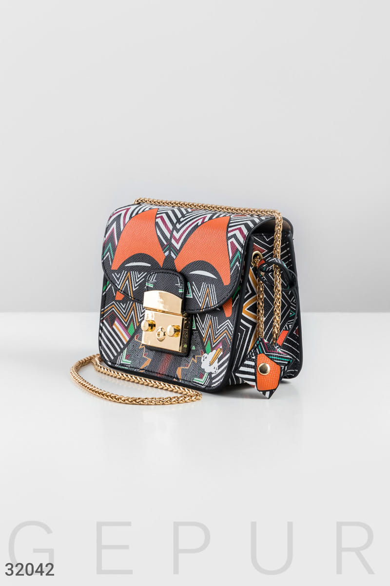 Сумка с эффектным дизайном This is your time