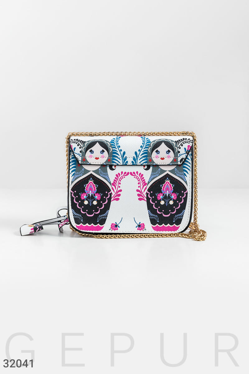 Сумка с ярким рисунком This is your time