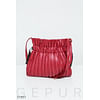 Эффектная красная сумка Leather trend