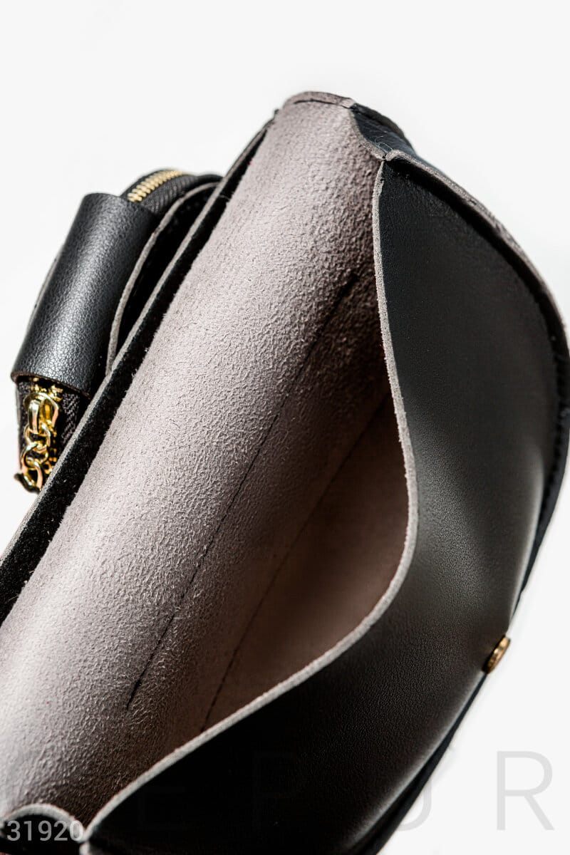 Черная поясная сумка Warm favourites