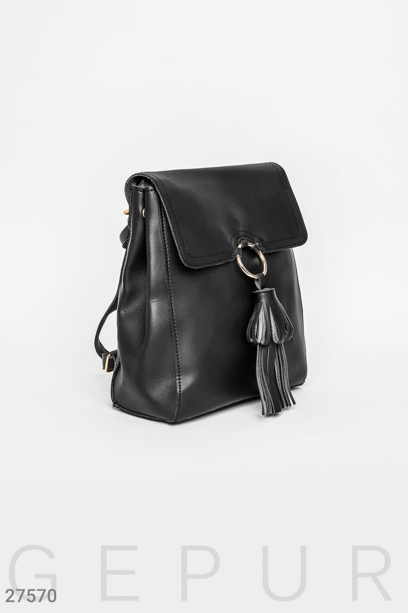 Сумка-рюкзак с кисточкой Spring edition