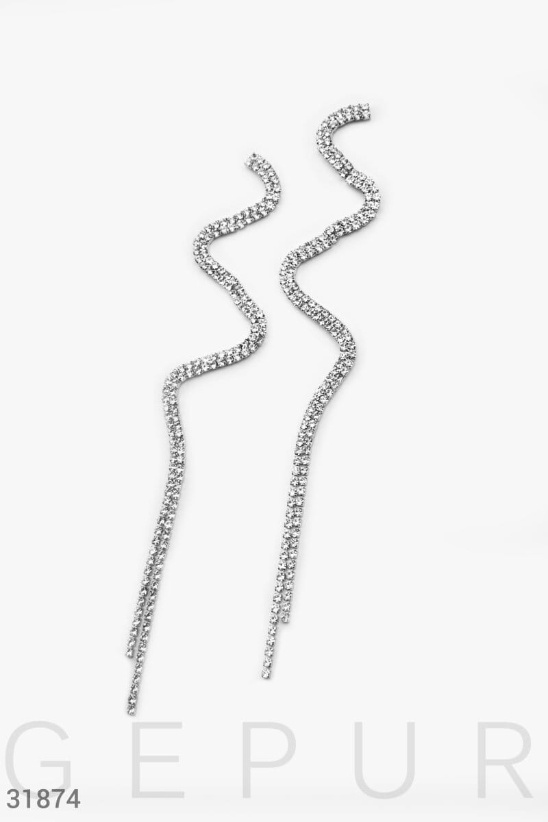 Фигурные серьги-подвески Anna sedokova x gepur