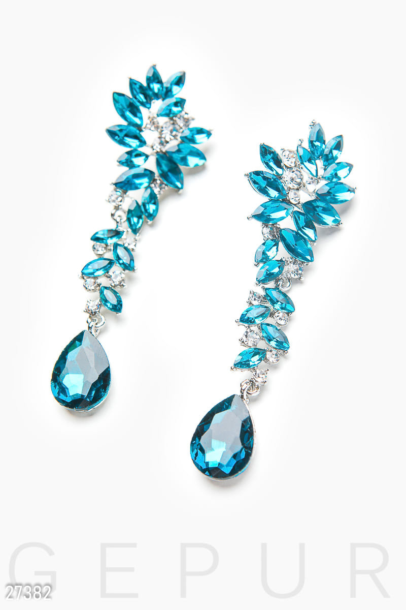 Яркие женские серьги 90s rock