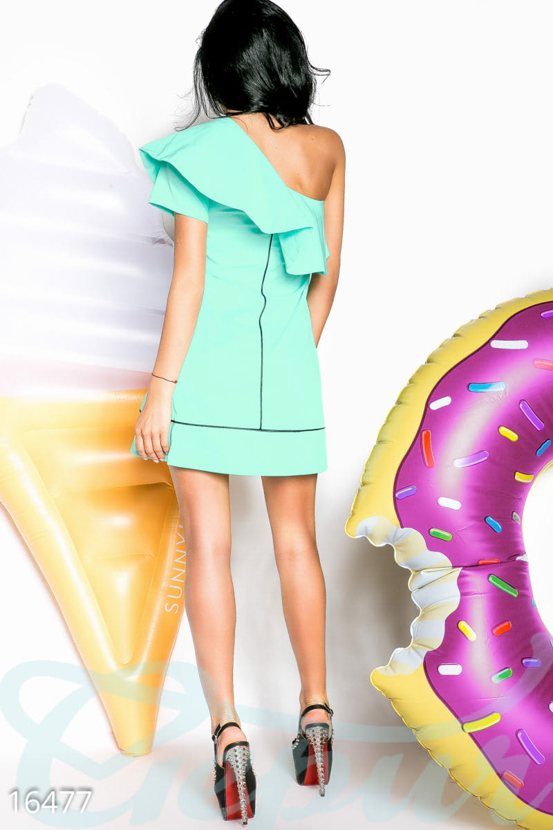 Платье с воланом Tasty