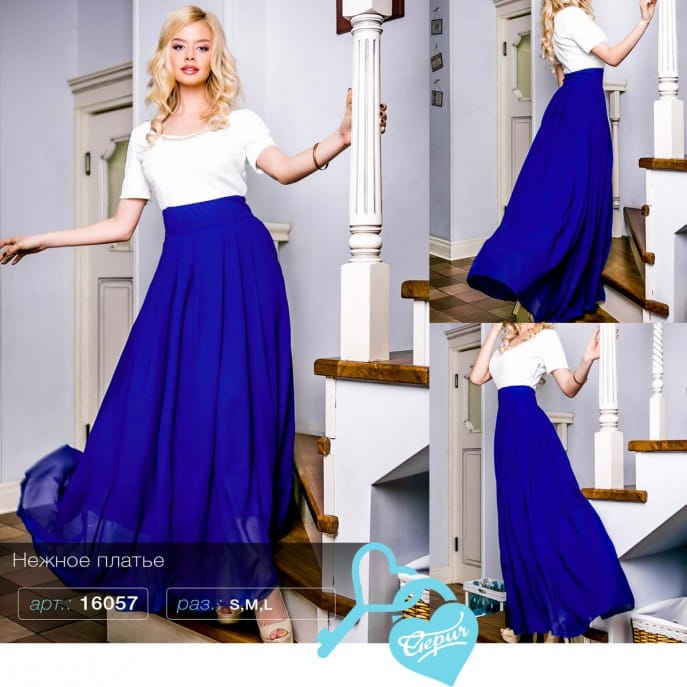 Нежное платье-макси Provence