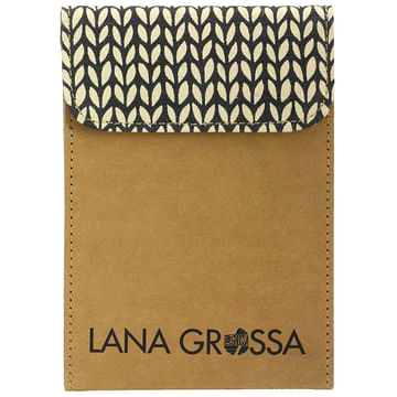 Набор чулочных спиц, 15см, малый (дерево, многоцветные, кожзам) Lana Grossa