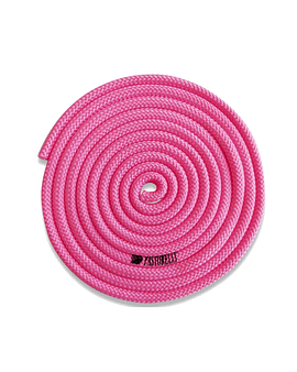 Скакалка New Orleans одноцветная 3м PASTORELLI (Розовый Бон-бон)
