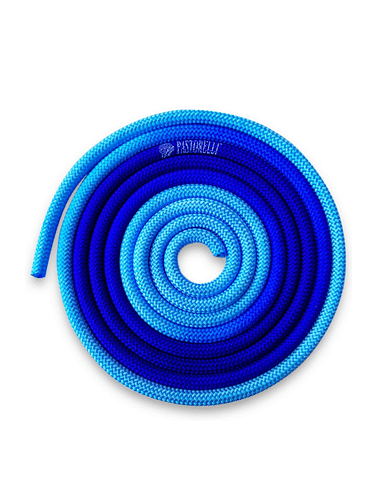 Скакалка New Orleans Multicolour 3м PASTORELLI Синий электрик/голубой)
