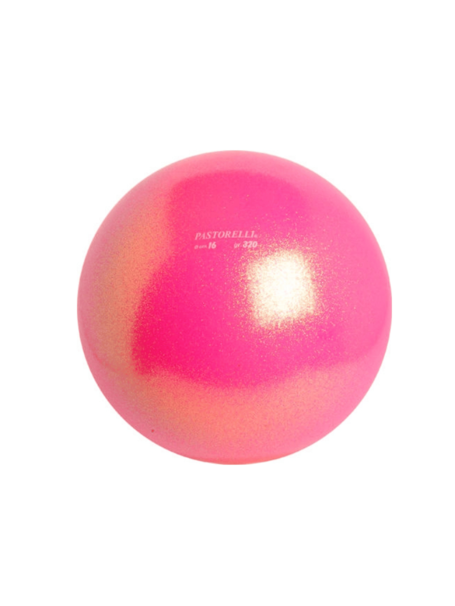 Мяч Glitter HV 16cm PASTORELLI (Розовый флуо)