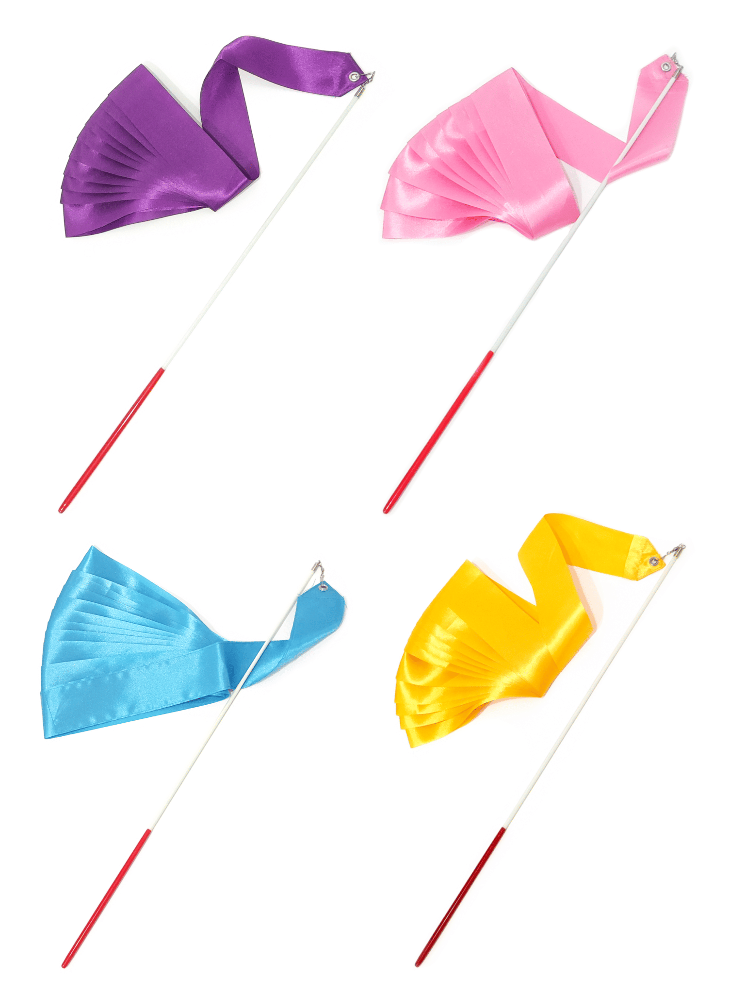 Лента гимнастическая с палочкой 6м