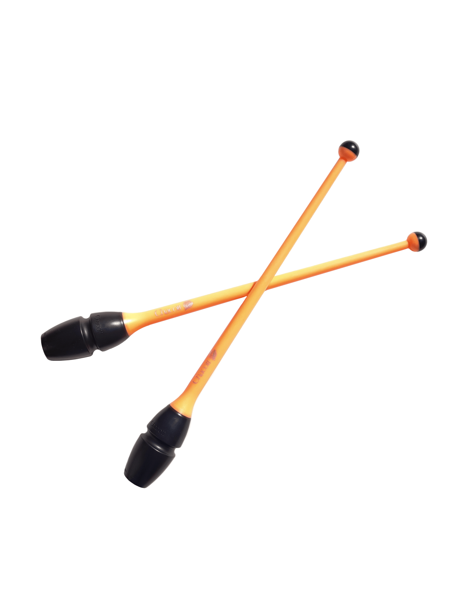 Булавы комбинированные Chacott 45cm (183. Чёрно-оранжевые)