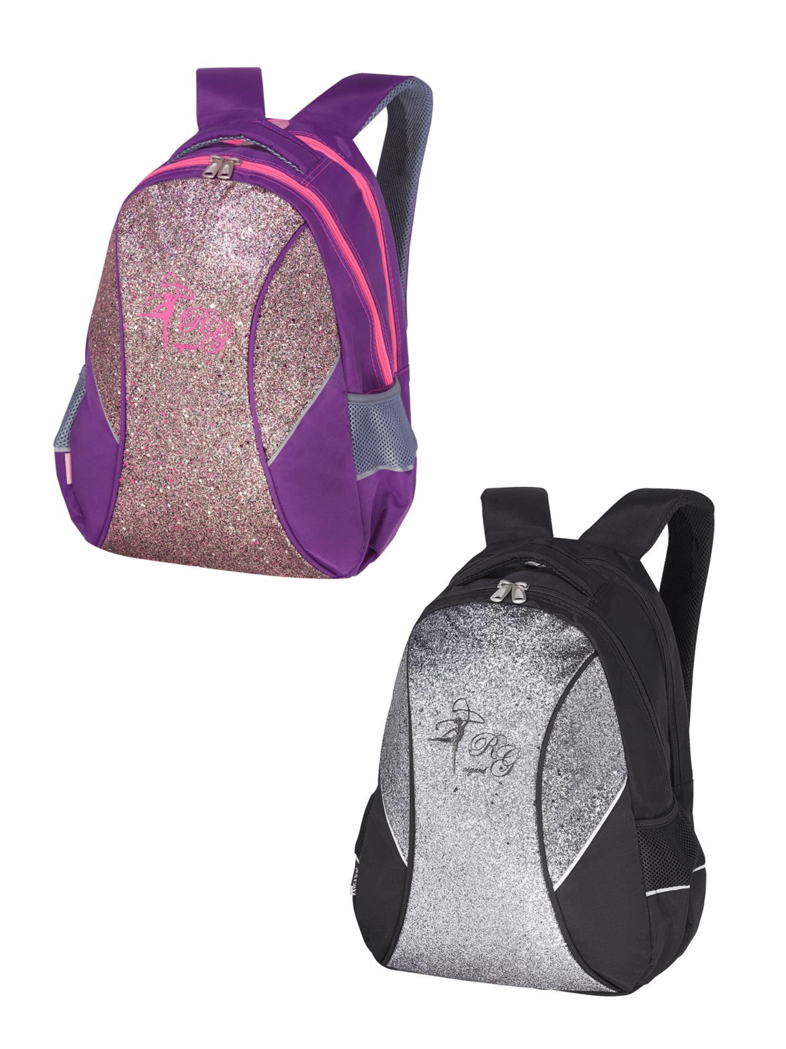 Рюкзак для художественной гимнастики Asgard большой с блёстками