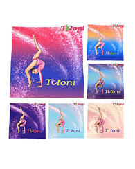 Салфетка для мяча Tuloni «гимнастка» Салфетка для мяча Tuloni «гимнастка»