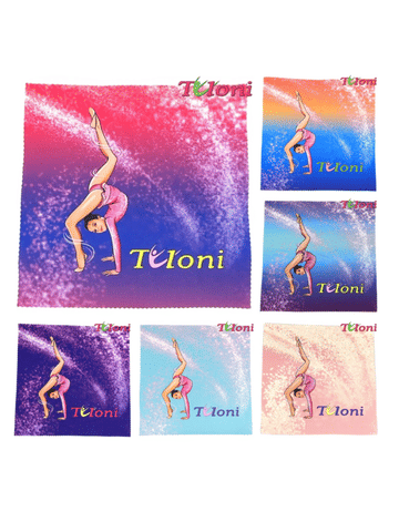 Салфетка для мяча Tuloni «гимнастка»