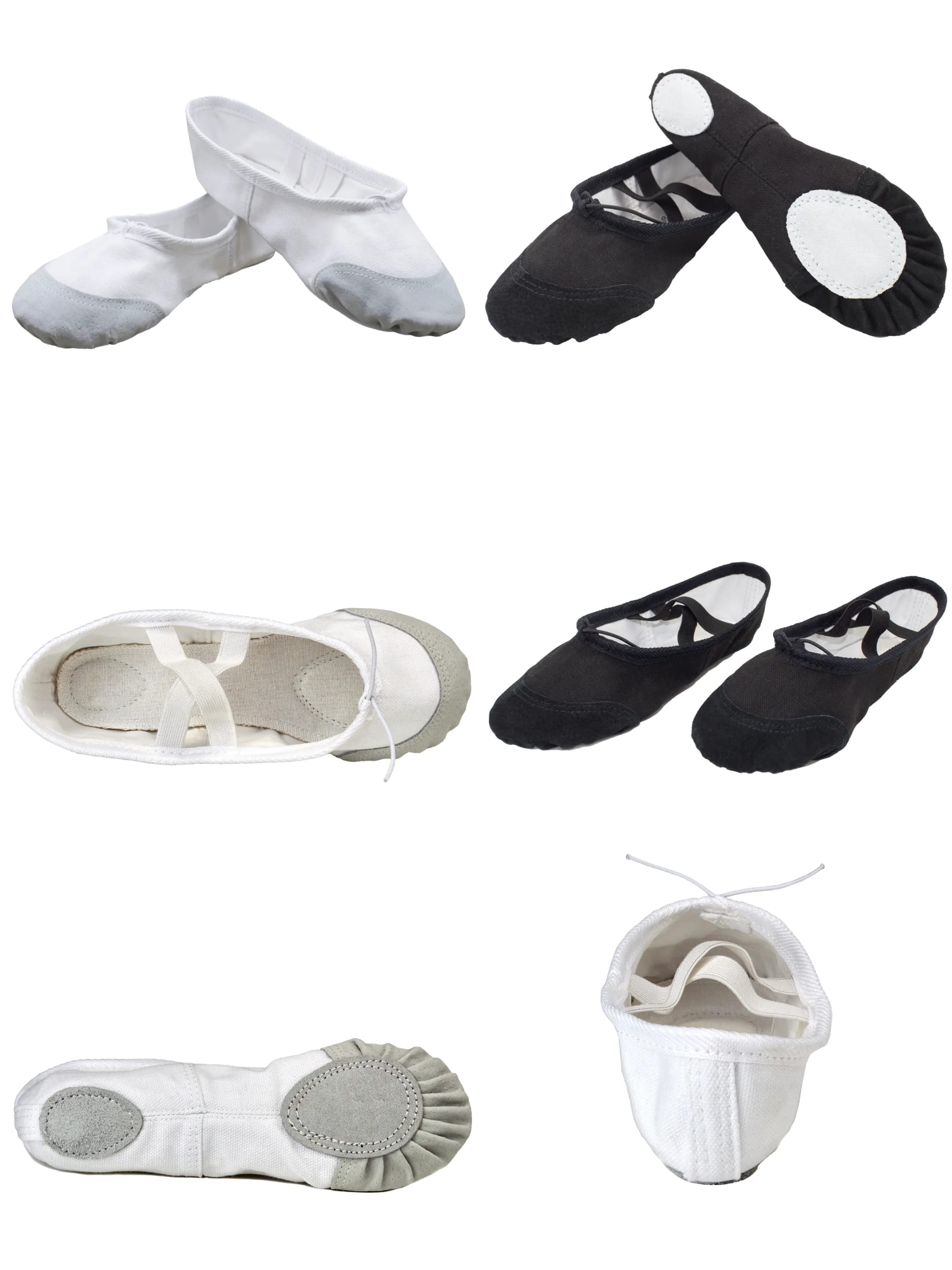 Балетки Классические с кожаным носиком