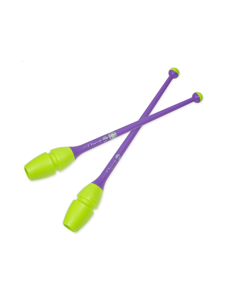 Булавы комбинированные Chacott 41cm (377. Желто-фиолетовые)