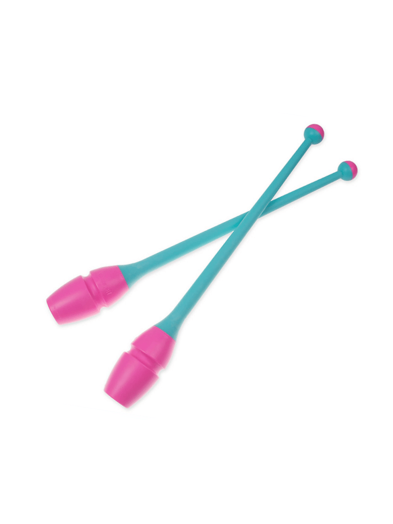 Булавы комбинированные Chacott 36cm (234. Розово-бирюзовый)