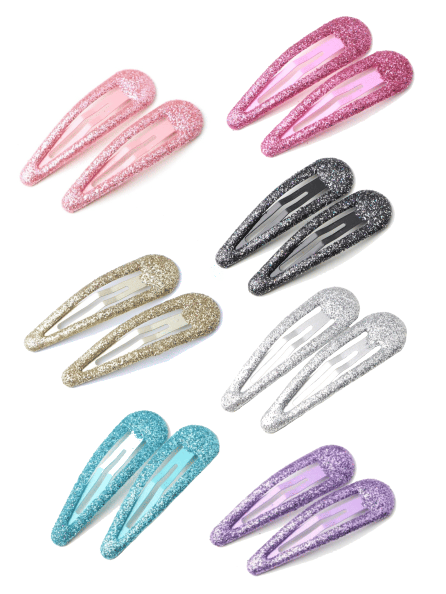 Заколка с блёстками 1 шт