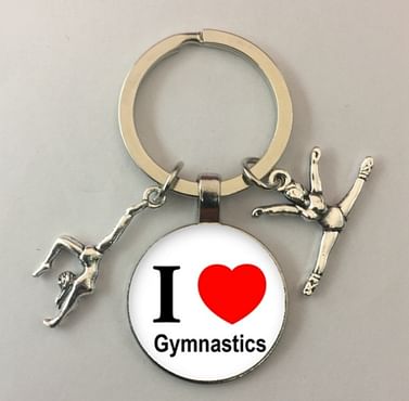 Брелок «I love gymnastics»