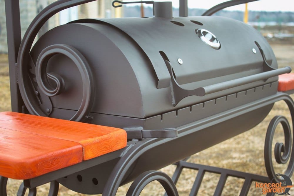 Мангал-коптильня МК-5 "Ажур"